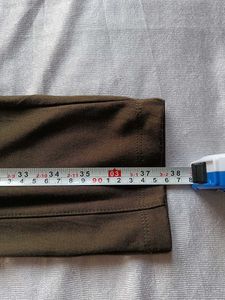 Olive Green Casual Pants