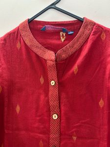 Kurta with Diamond Zari work