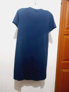 Fila Navy Blue T-Shirt Dress
