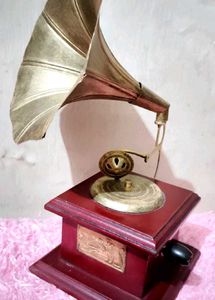 Vintage Gramophone Replica Showpiece