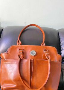 Stylish Brown Handbag perfect for office bag