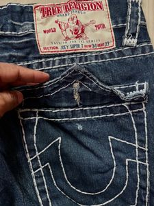 Designer Flared Blue Jeans