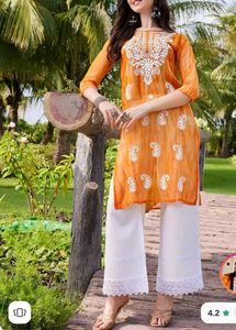 Elegant Embroidered Kurta