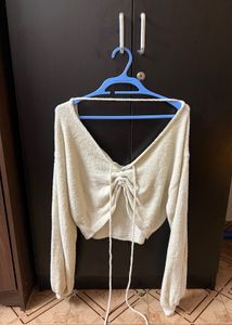 New Ballon Sleeve Soft Material Top