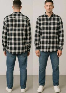 Checkered Flannel Shirt