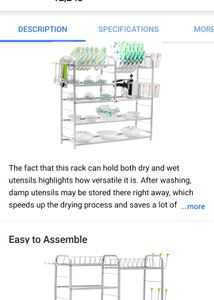 Stainless Steel Dish Rack🆕