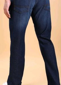 Classic Dark Wash Denim Jeans
