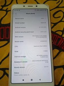 REDMI 6A properly working and well maintained Smart phone