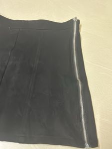 Chic Black A-Line Skirt