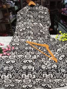 Black &amp; White Ikat Print Co-ord set