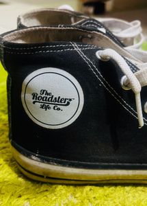 Classic Black &amp; White Sneakers
