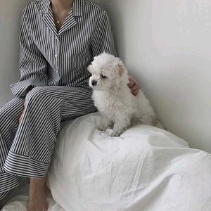 Striped Pajama Set