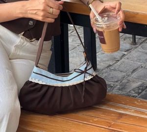 Nefs finds Cute Brown &amp; Blue Gingham Bag