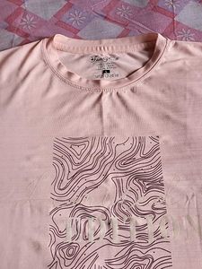 Pink Graphic Print T-Shirt
