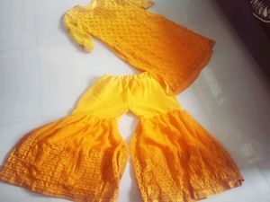 Beautiful Lucknowi whole set with Dupatta