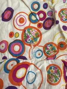 Vibrant Floral Print Kurta with Sequins
