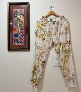 Floral Print Pants