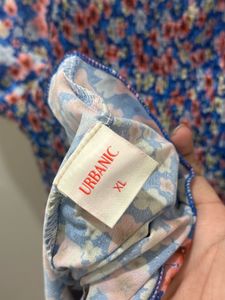 Stretchable Floral Print Mini Dress