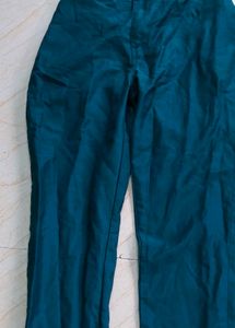 Men's Teal Kurta Set with Nehru Jacket