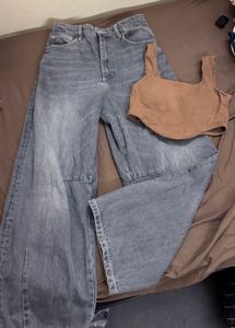 Zara Wide Leg Jeans28-30lenght41