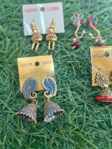 Assorted Fashion Earrings Collection