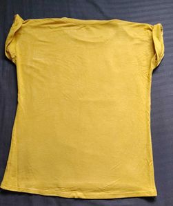 Emporio Armani Mustard Yellow T-Shirt
