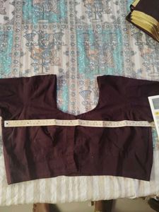 Elegant Maroon Silk Saree