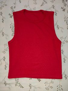 Pink sleeveless Tank Top