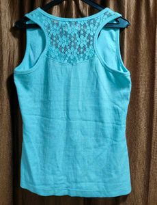 New Cloth Theory Cyan Tank Top