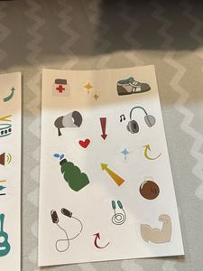 Factor Notes Cute Sticker Sheets Set Of 9