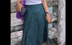 Chic Polka Dot Skirt