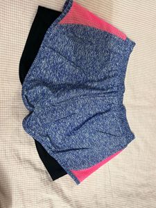 imported Athletic Shorts with Built-in Liner