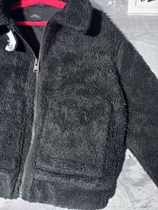 urban outfitters Cozy Black Fleece Jacket