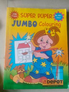 Super Duper Jumbo Colouring Book