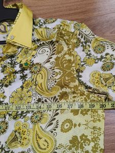Floral Paisley Print Shirt