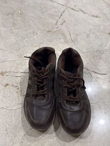 Unisex Action Brown Shoes
