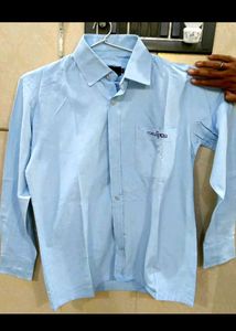 Light Blue Button-Up Shirt