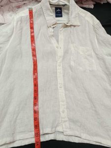 Men's White Short Sleeve Shirt