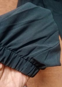 Black Cargo Joggers