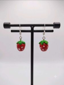 Cute Strawberry Earrings