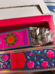 Diwali Pop-Up Card with fragrance items