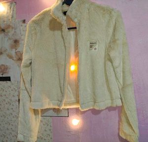 Cream Fur Jacket