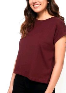 Women Maroon T-Shirt
