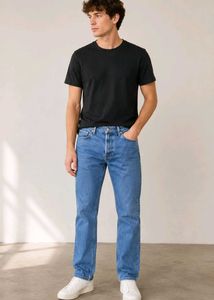 Classic Blue Denim Jeans