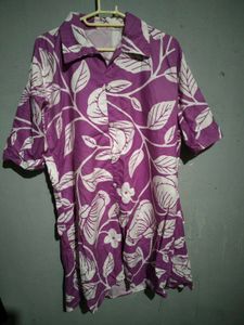 Purple Floral Print Co-ord Set