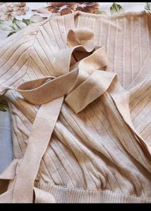 Wrap Knit Top