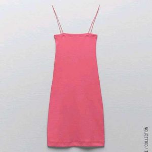 Hot Pink Bodycon Cami Dress