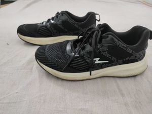 Athco Men's Black Athletic Running Shoes