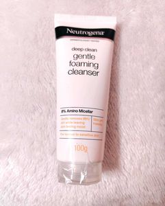 Neutrogena Deep Clean Foaming Cleanser- Advanced F