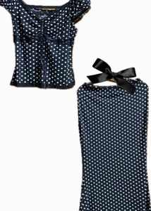 Black & White Polka Dot Dress